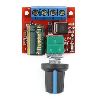 COD Mini 5A 90W PWM 5-28V DC-DC Motor Speed Controller Module Speed Regulator