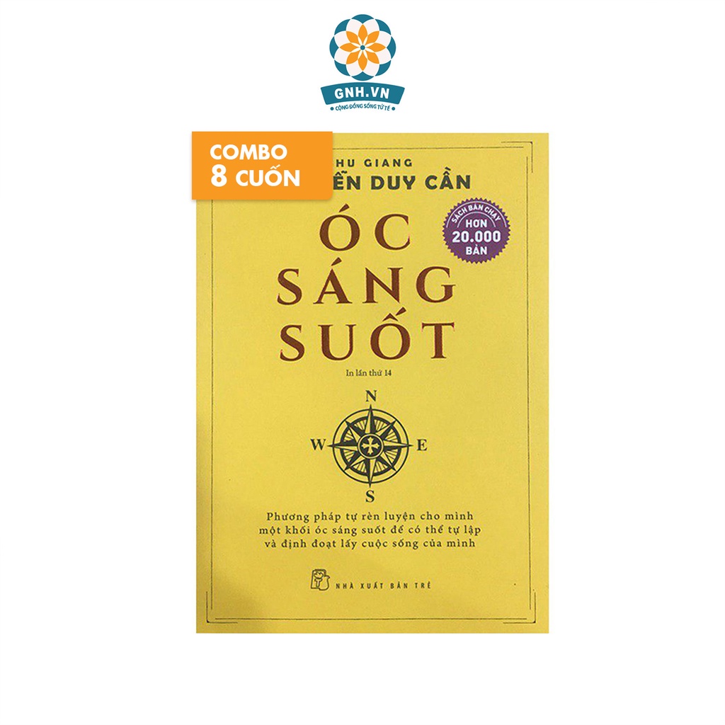 Sách phát triển bản thân - Sách rèn tư duy sâu sắc của Cụ Thu Giang và Nguyễn Duy Cần bộ 8 cuốn