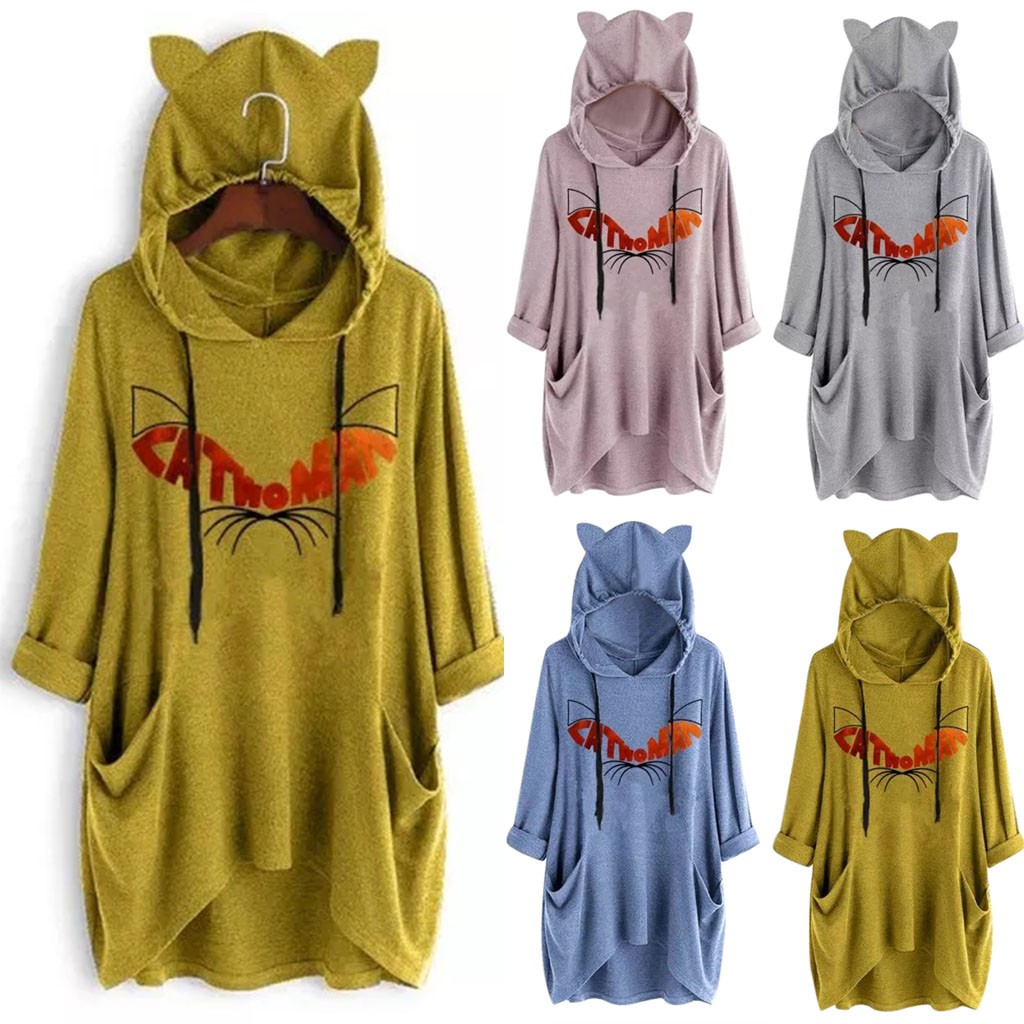 Áo Hoodie Tai Mèo