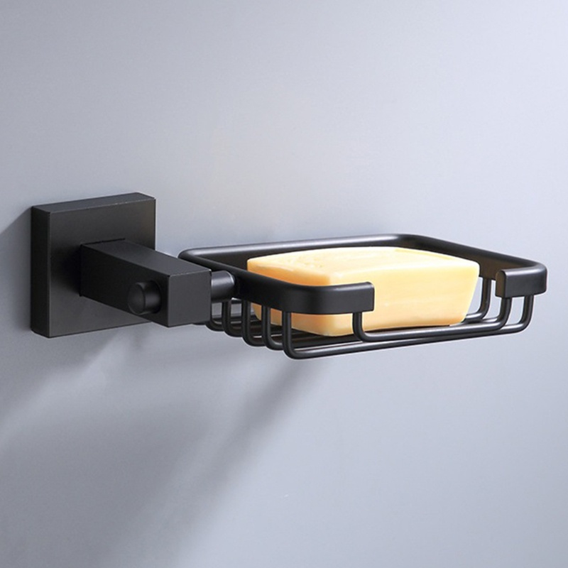 Giá Đỡ Xà Phòng Gắn Tường Có Rãnh Thoát Nước Tiện Dụng