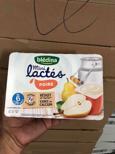 Sữa chua Bledina Pháp đủ vị date T11/2022