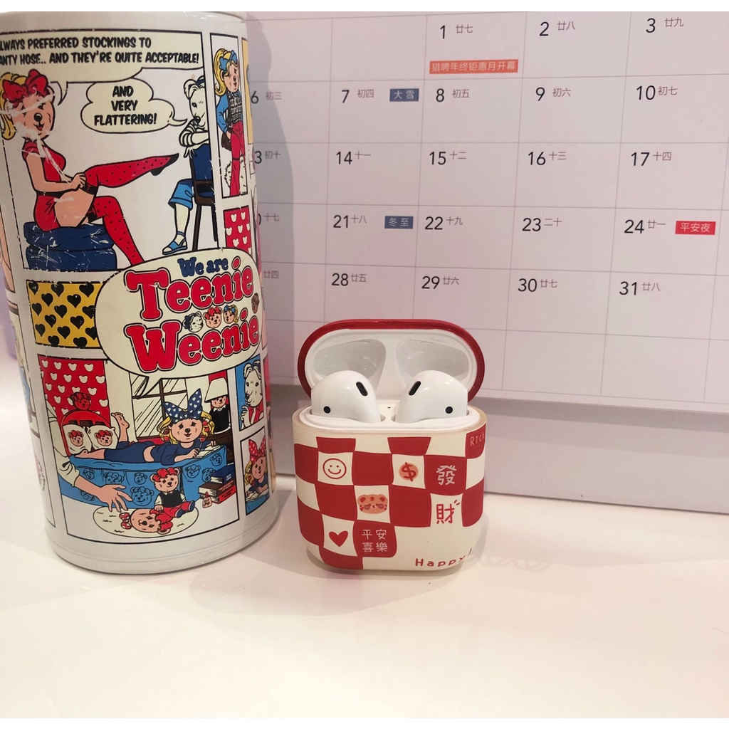 Vỏ bảo vệ hộp sạc tai nghe thích hợp cho AirPods 1/ 2/ 3 2021/ pro