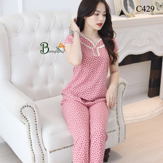 [Bunny] ĐỒ BỘ MẶC NHÀ Vải LỤA MỀM MỊN, KIỂU DÁNG SANG CHẢNH