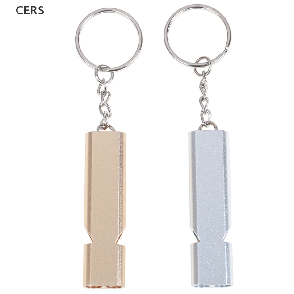 Còi Thổi Sinh Tồn Bằng Hợp Kim Nhôm Kèm Móc Khóa Tiện Lợi