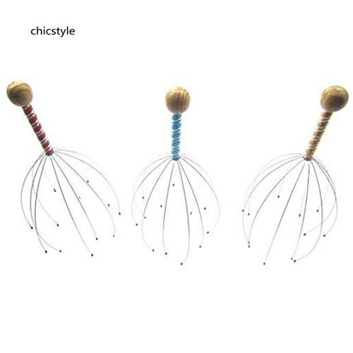 Dụng cụ mát xa da đầu bạch tuộc bằng thép không gỉ | BigBuy360 - bigbuy360.vn