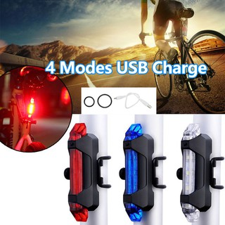 Đèn LED cảnh báo gắn đuôi xe đạp có cổng sạc USB