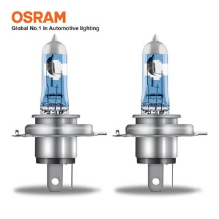 Combo 2 bóng đèn halogen tăng sáng 150% osram night breaker laser h4 12v 60/55w - nhập khẩu chính hãng