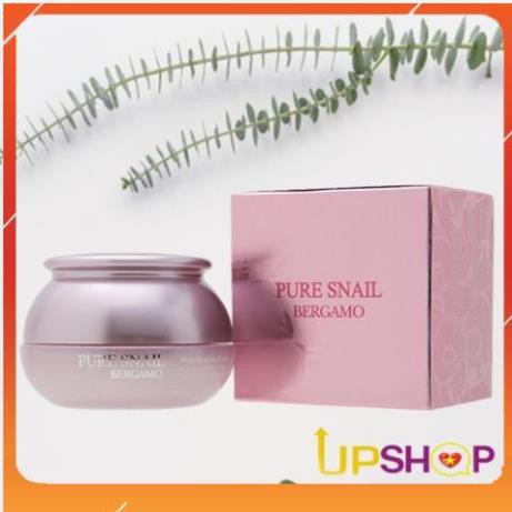 [ Có Sẵn] Kem Dưỡng Da Bergamo PURE SNAIL Tinh Chất Ốc Sên Ngừa Lão Hóa - 50g - Hồng _mỹ phẩm chính hãng