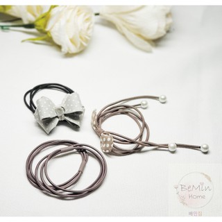 (ẢNH THẬT) Set 4 cột tóc Handmade Hàn Quốc Bemin