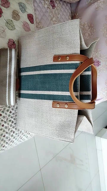 Túi vải canvas Hàn Quốc dây chéo đựng được laptop macbook 14inch, túi xách cho nam nữ, phụ kiện đựng mấy tính cỡ lớn