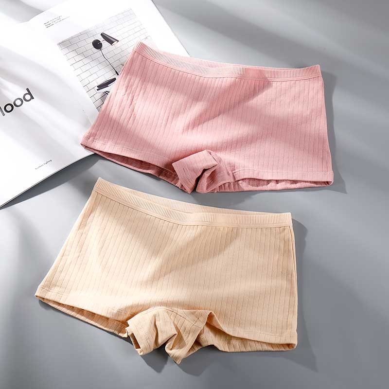 AOFEIQIKE Quần lót cotton bảo hộ in họa tiết thời trang dành cho nữ