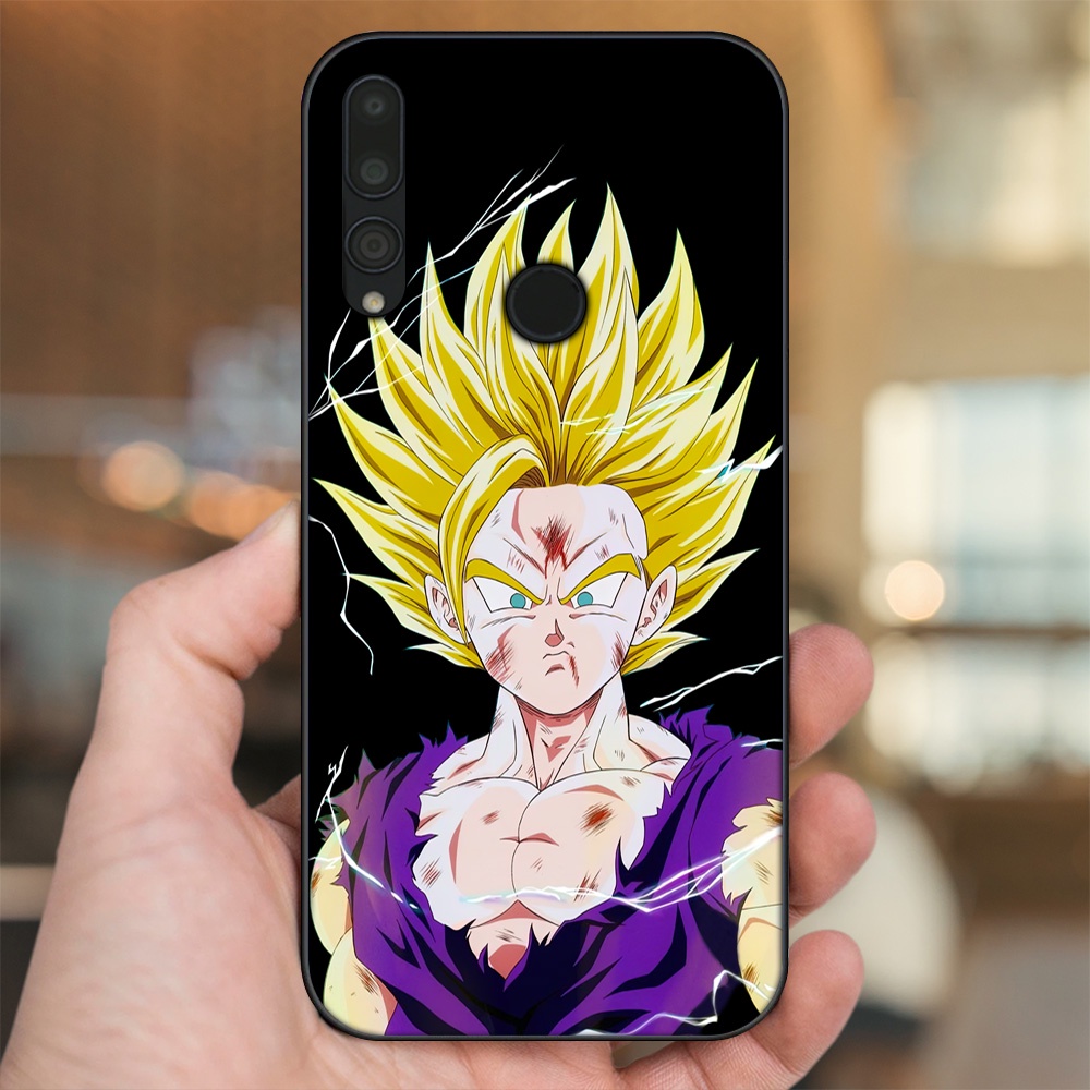 Ốp lưng Huawei Y9 Prime 2019 viền đen in hình Gohan Dragon Ball