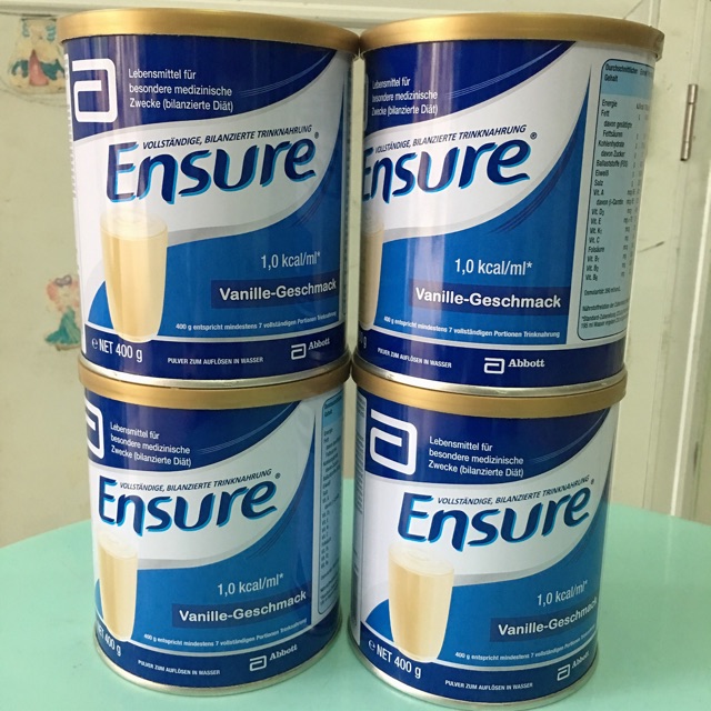 Sữa Ensure Đức lon 400g