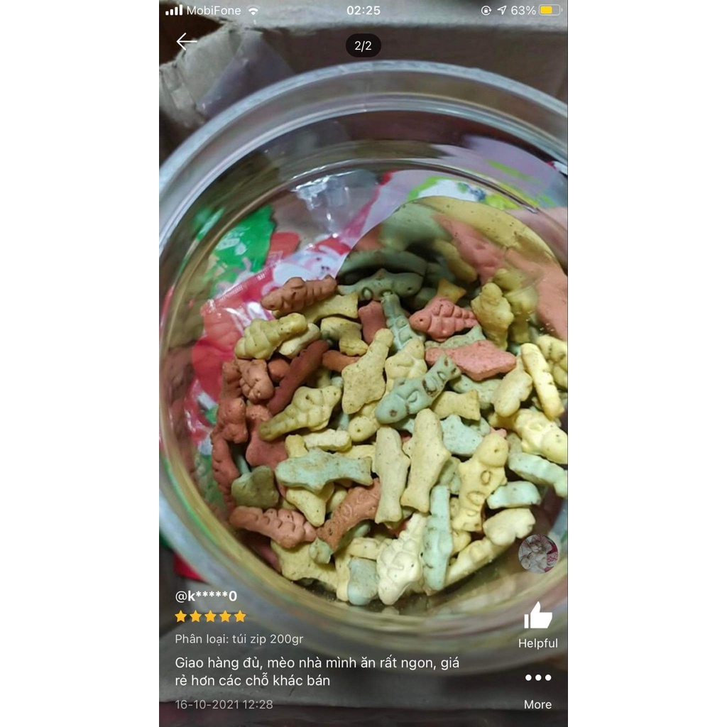 Bánh thưởng, bánh quy cá catnip cho chó, mèo,hamster,...