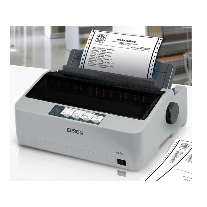 Máy in Epson LQ 310: in chứng từ hóa đơn, chứ từ kho, in giấy THAN cho nghề xăm