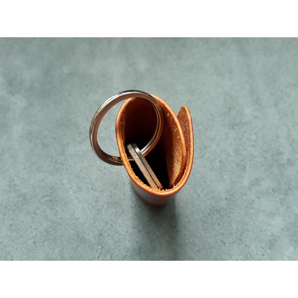 Móc khóa da thật, Móc khóa da handmade, Móc khóa tiện dụng