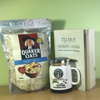 Combo 4kg yến mạch Quaker Oats