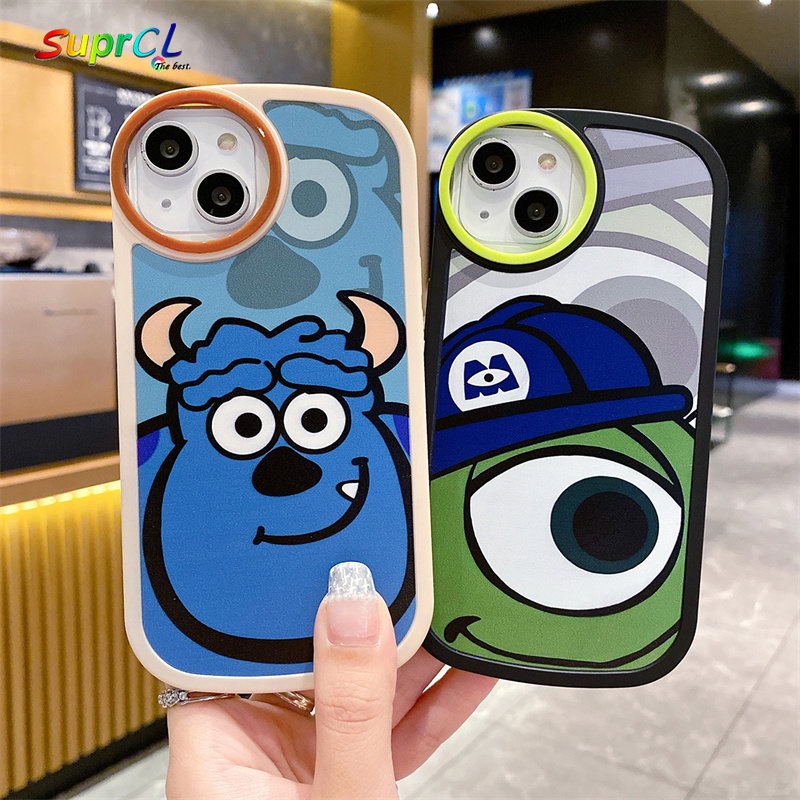 Ốp Điện Thoại silicone Mềm Chống Sốc In Hình Quái Vật Hoạt Hình Cho iphone 11 12 13 Pro X Xs Xr Max 7 plus