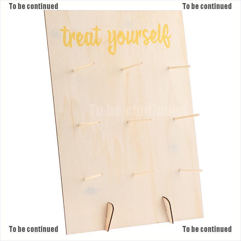 Giá Gỗ Trưng Bày Bánh Donut Sáng Tạo Đáng Yêu