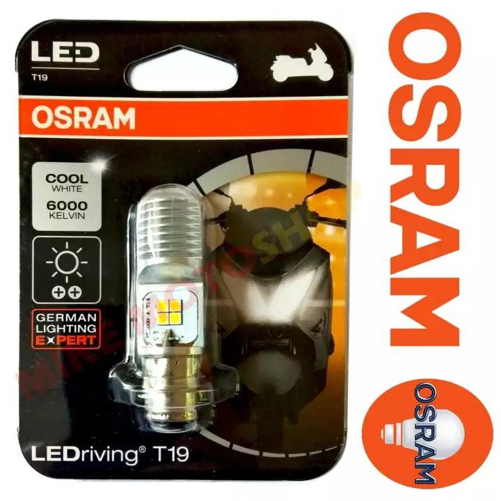 Đèn pha LED OSRAM T19 HS1 H4 cho xe máy