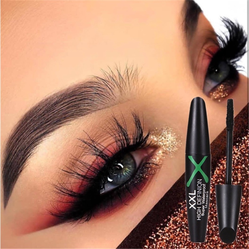 [Hàng mới về] Mascara sợi tơ 4D màu đen chuốt dài lông mi kháng nước lâu trôi | WebRaoVat - webraovat.net.vn