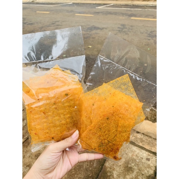 Bánh tráng tép phô mai