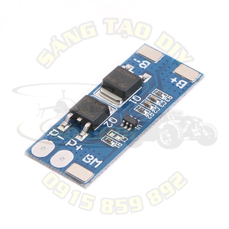 Mạch sạc và bảo vệ pin Lithium 2S 8A Li-ion Li-po 7.4V 8.4V 18650 BMS PCM