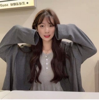Áo cadigan len mỏng