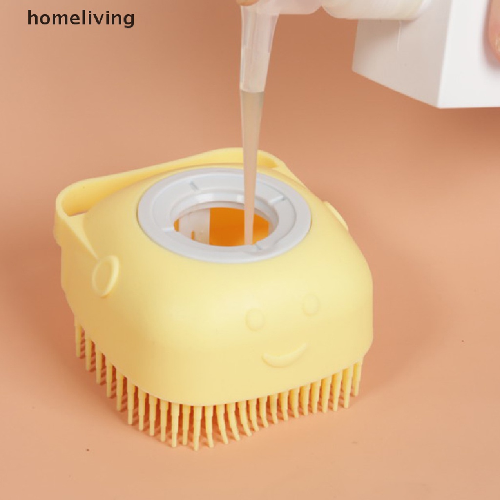 Bàn Chải Tắm Silicone Tẩy Tế Bào Chết Tiện Dụng