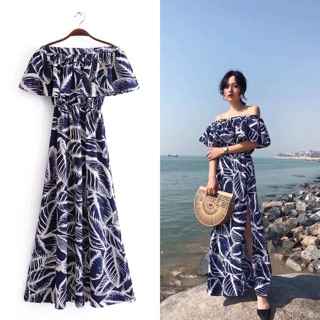 [FREESHIP] 🌝 ĐẦM MAXI ĐI BIỂN - ĐI CHƠI TRỄ VAI ☀️
