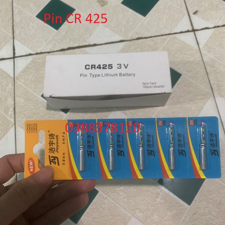 Pin CR 425, Phụ Kiện Đi Câu