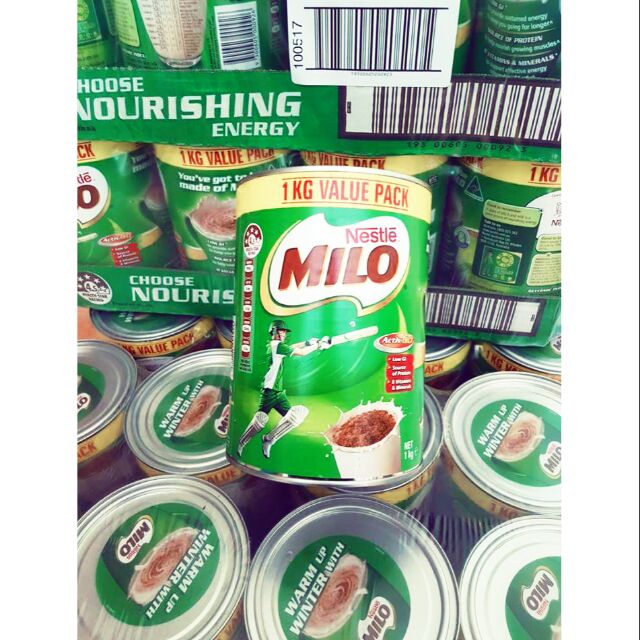 Sữa Milo Úc 1kg Úc