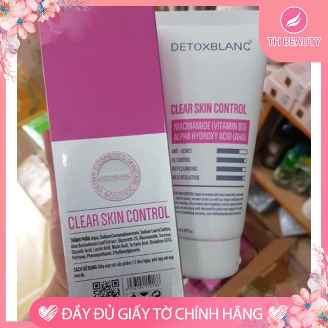 &lt;Thật 100%&gt; Sữa rửa mặt Detox Blanc [2]