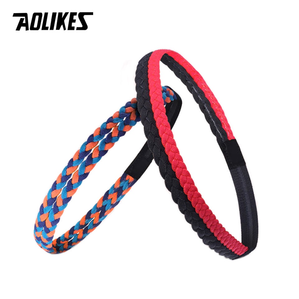 Aolikes Băng Đô Thể Thao Bằng Silicone Co Giãn Chống Trượt Dành Cho Nam Và Nữ