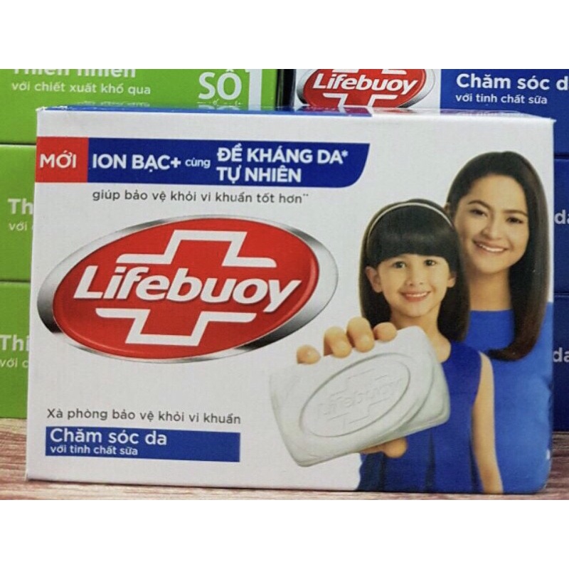 Xà bông cục lai boi Lifebuoy diệt khuẩn