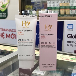Kem chống nắng-Fresh Ginseng Suncream SPF 50+