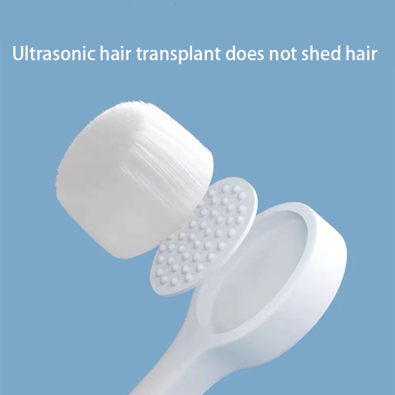Bàn Chải Đánh Răng Bằng Silicon Mềm Hình Chữ U Cho Bé 2-10 Tuổi Giáng sinh Quà sinh nhật Quà Năm Mới