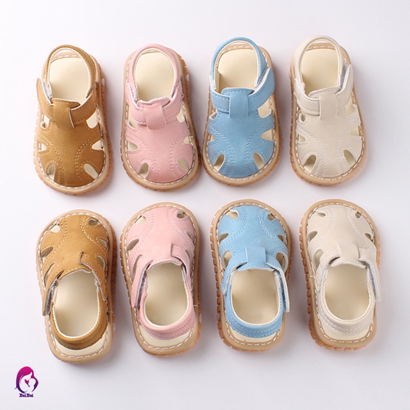 【Hàng mới về】 Baby Girl Boy Soft Sole Shoes Infant Toddler Summer Sandals Soft Bottom Non-Slip Shoes