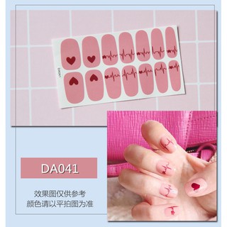 Miếng dán móng tay 3D Sticker dán móng siêu đẹp MT1