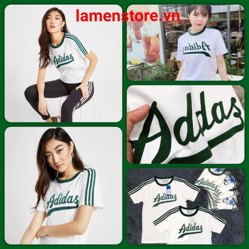 Áo Thun Phông Nữ Unisex VNXK (Hàng Xuất Khẩu Dư Xịn) Local Brand Tay Ngắn Cổ Tròn 100% Cotton ADIDAS 0169 !