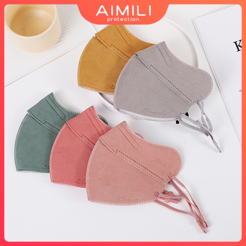 Khẩu Trang 3 Lớp Bảo Vệ Mắt Chống Bụi Chống Khói / Sương Mù Bằng Vải cotton Dày Dặn Màu Trơn Có Thể Giặt Và Tái Sử Dụng