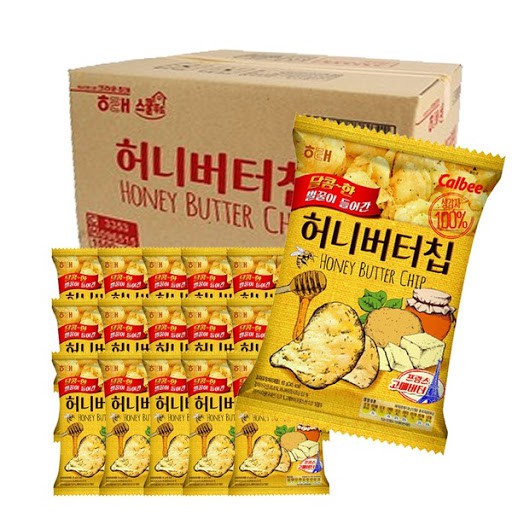 💥 ⚡ SẢN PHẨM CHÍNH HÃNG ( [ SỈ THÙNG 16 GÓI ] SNACK RONG BIỂN BƠ MẬT ONG HÀN QUỐC