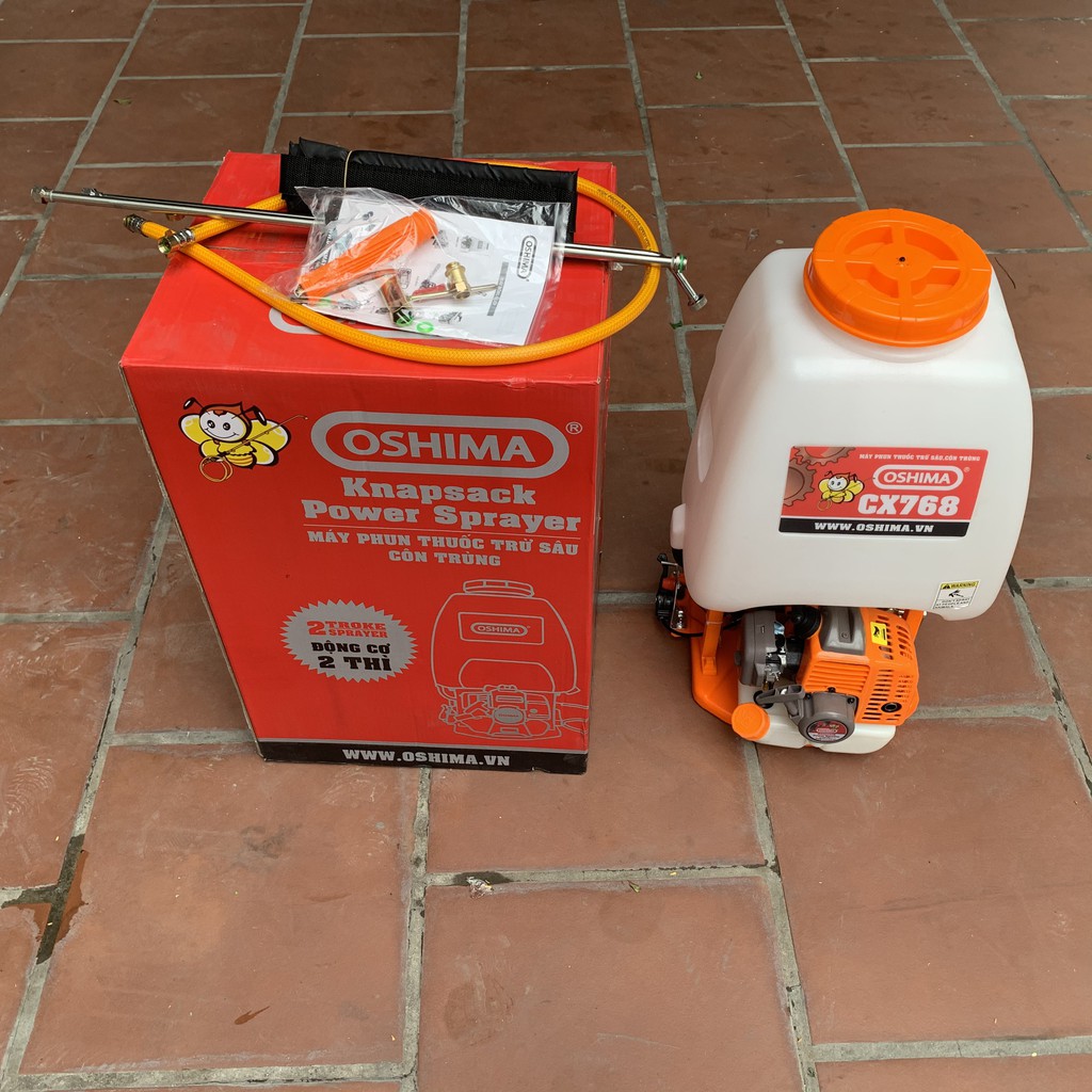 Bình Phun Thuốc, Bình Xịt 25L Oshima 768 CX, Bình Phun Xịt Máy 25L Oshima 768 CX
