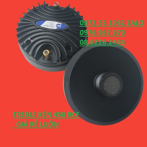 2 củ tép kèn 450 rcf côn 44.4 rãnh tản nhiệt công suất 300w cho loa thùng
