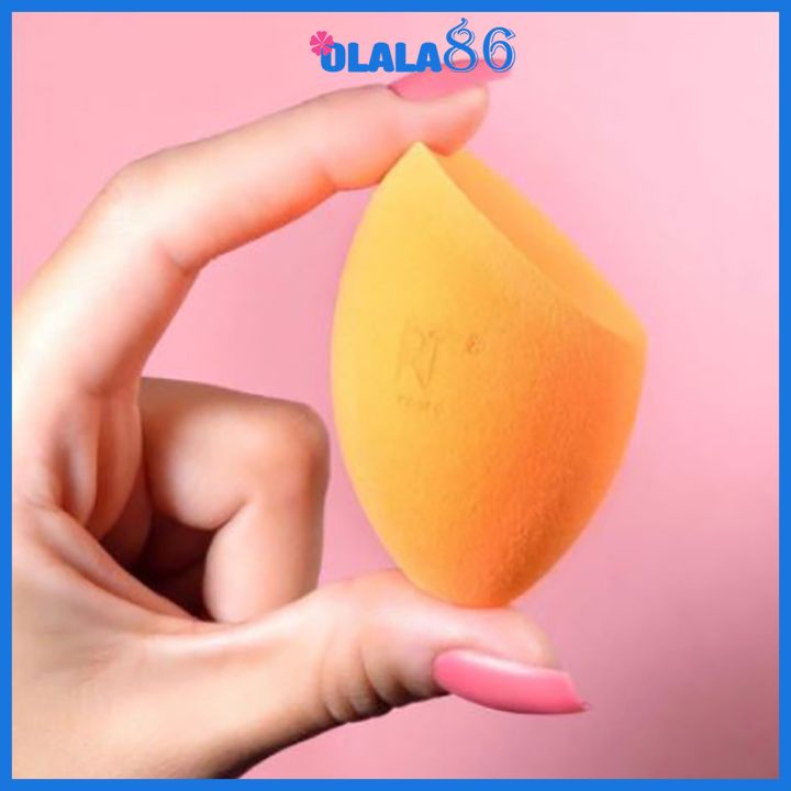 Mút trang điểm tán kem nền real techniques  OLALA 86 trang điểm mềm mịn, bông mút nhúng nước nở to