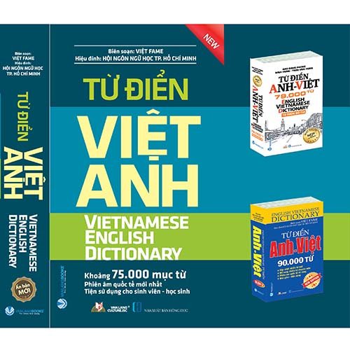 Sách Từ Điển Việt Anh - Việt Fame - VLG