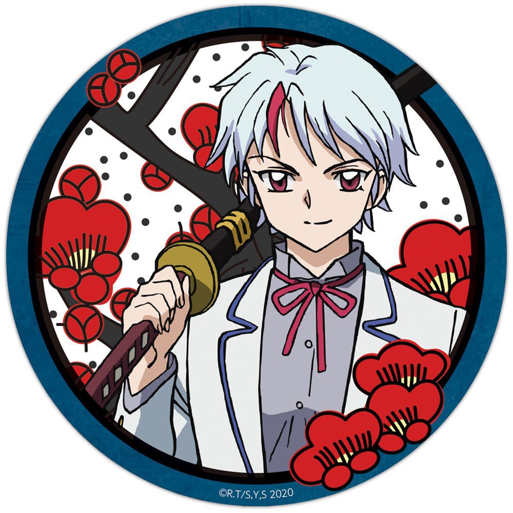 Huy hiệu cài áo in hình INUYASHA THE FINAL ACT phụ kiện cài áo anime chibi xinh xắn