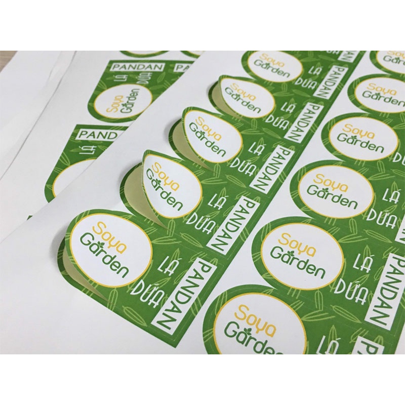 DECAL GIẤY COUCHE  KHỔ A4 -A3