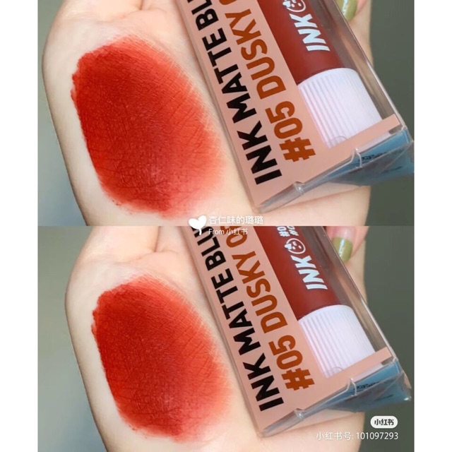 SON PERIPERA INK MATTE BLUR TINT -05 DUSKY ORANGE
