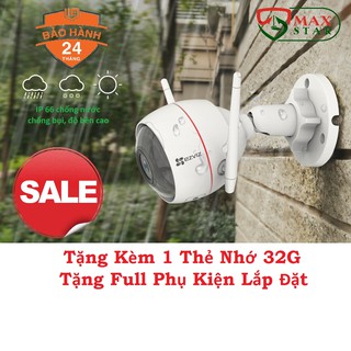 Camera wifi ip ngoài trời ezviz c3n full màu đêm, bảo hành 2 năm.